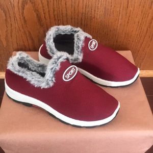 “NEW ARRIVALS” Women’s Breathable Knit Platform Sneakers, Casual slip-lined shoe